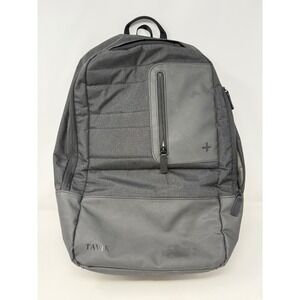 Tavik Backpack Charcoal Grey Black Laptop Sleeve Techwear Travel Bag